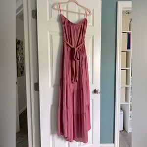 Naked Zebra Strapless Dress